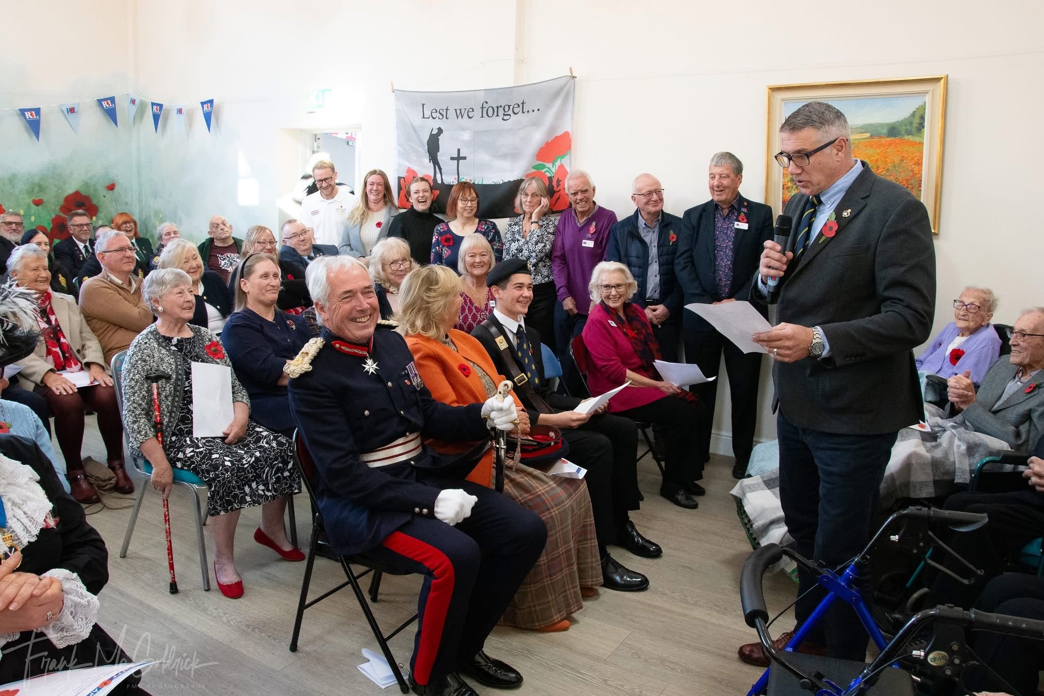 Poppy Appeal at Galanos House in Southam Featured Image